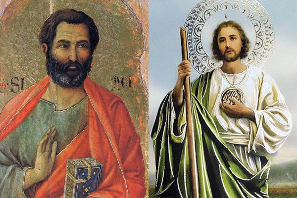 DOS APÓSTOLES: SAN SIMÓN Y SAN JUDAS TADEO